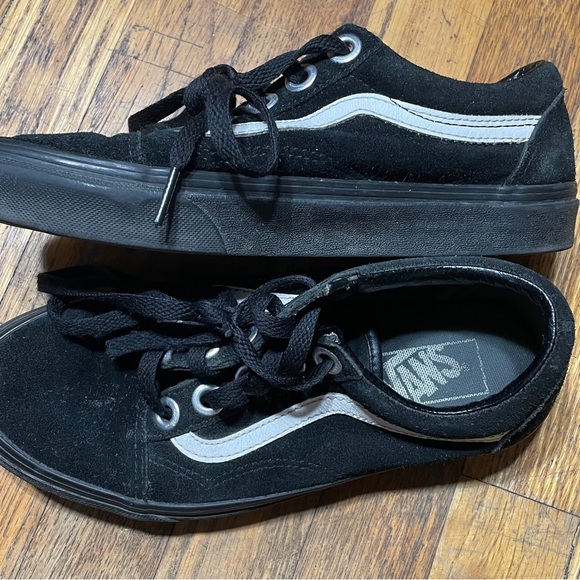 VANS Shoes Black Women’s Size 7 - Picture 5 of 16